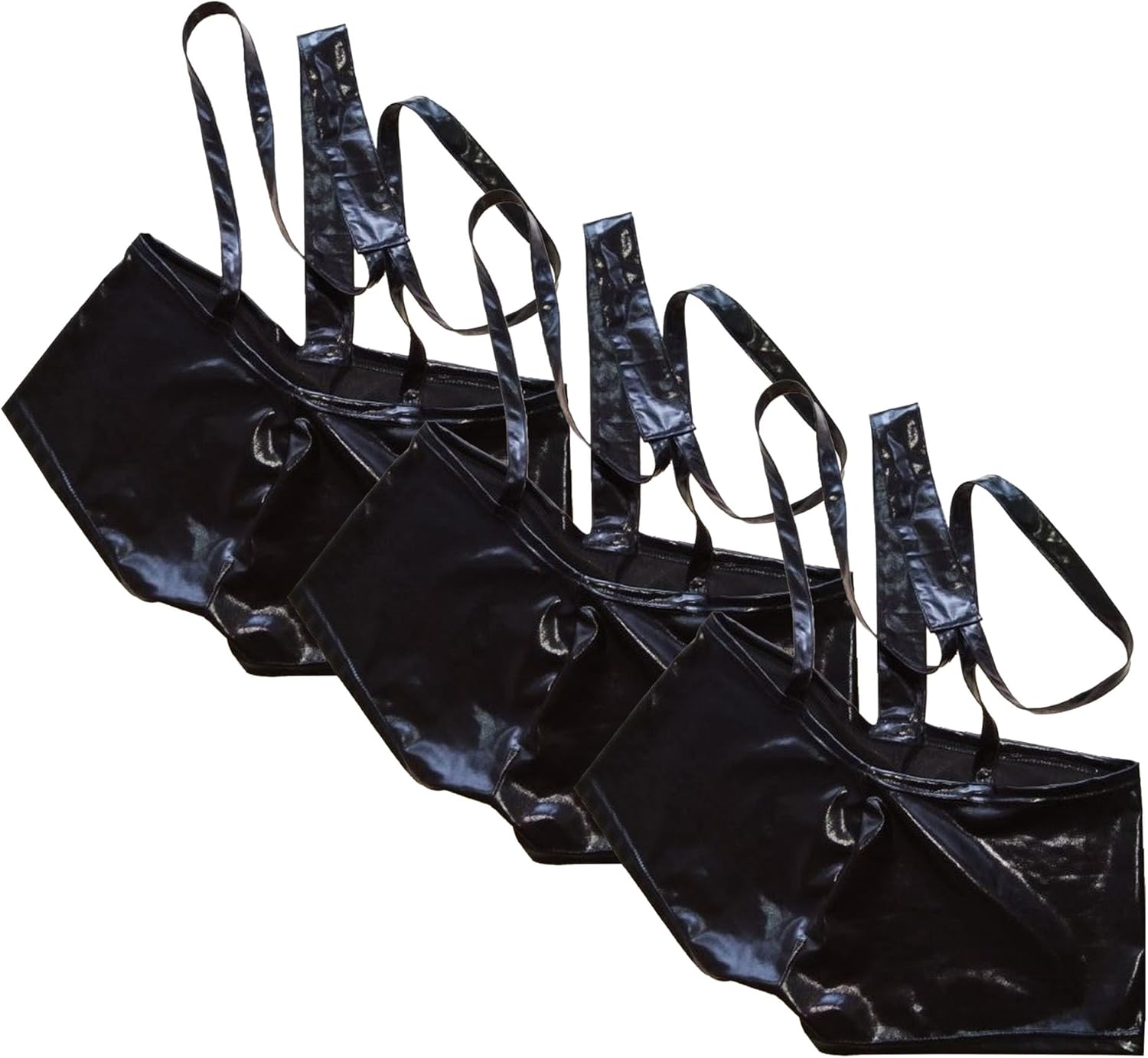 JEsilunmaMY Men's Suspender Leather Underwear Fashion Straps Skinny Boxer Shorts Sexy Lingerie Jockstrap Bodysuit Club