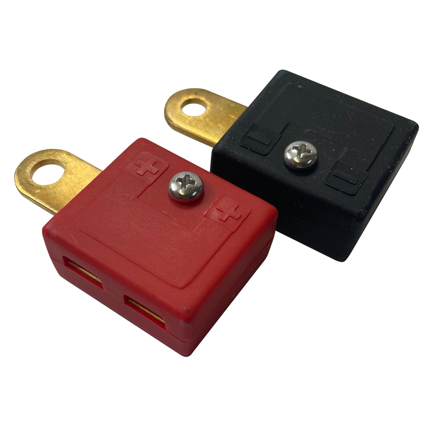 Sherco-Auto 31014 Marine Battery Multi-Accessory Terminals 1 Red & 1 Black Kit - Made in USA
