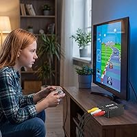 Vista 7 de ABLEWE Convertidor RCA a HDMI, Convertidor AV a HDMI, Adaptador de vídeo y audio convertidor Mini RCA compuesto CVBS 1080P compatible con PAL/NTSC