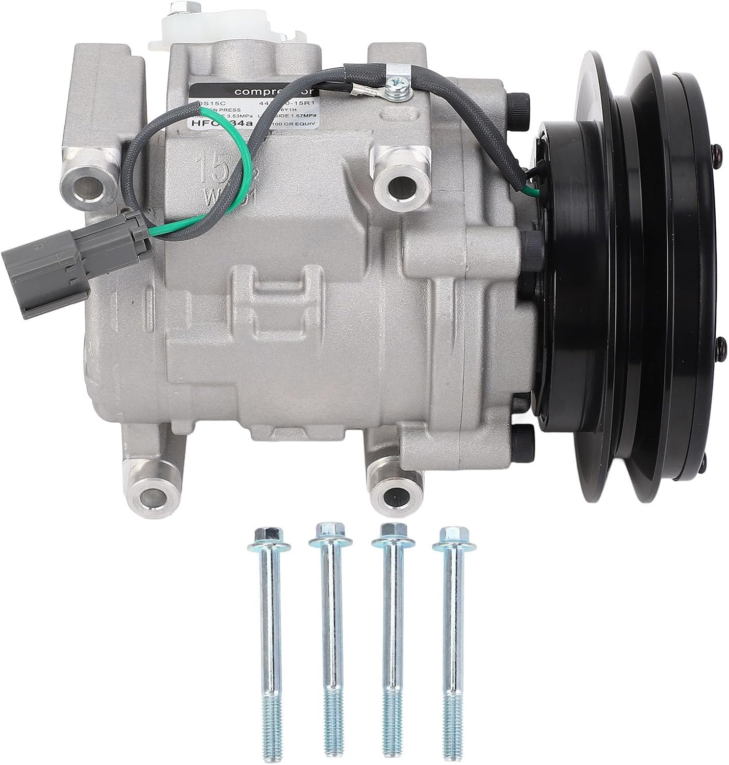 Jectse 掘削機エアコンコンプレッサー効率的な冷却PC110 7 8、PC500 7 8合金鋼の高い安定