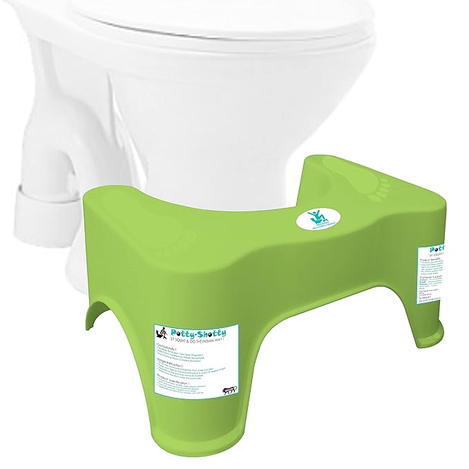 Buy Sunbaby Squat W/Potty-Shotty Toilet Step Stool, 7" Height, Anti ...