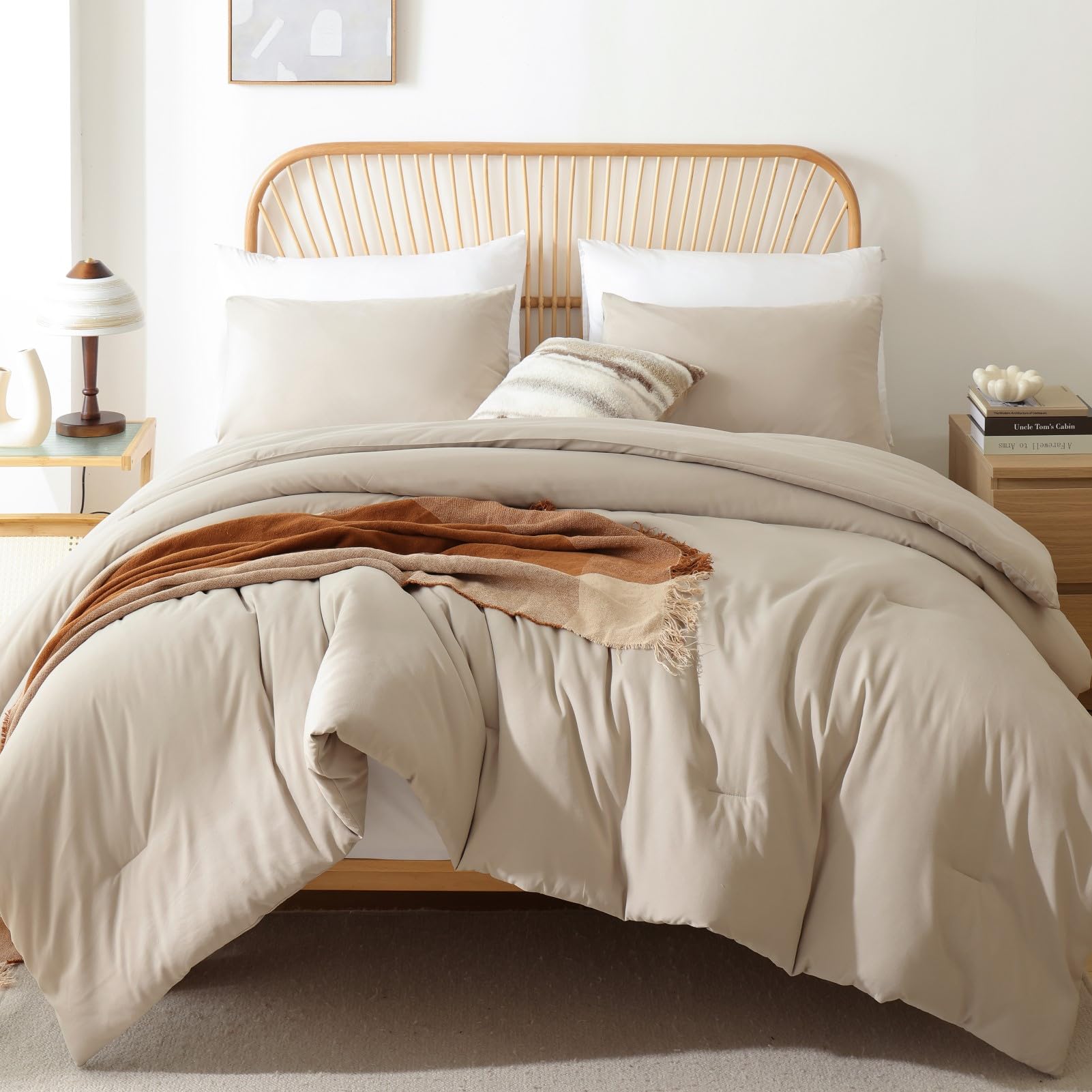Comforter Set - Light Khaki