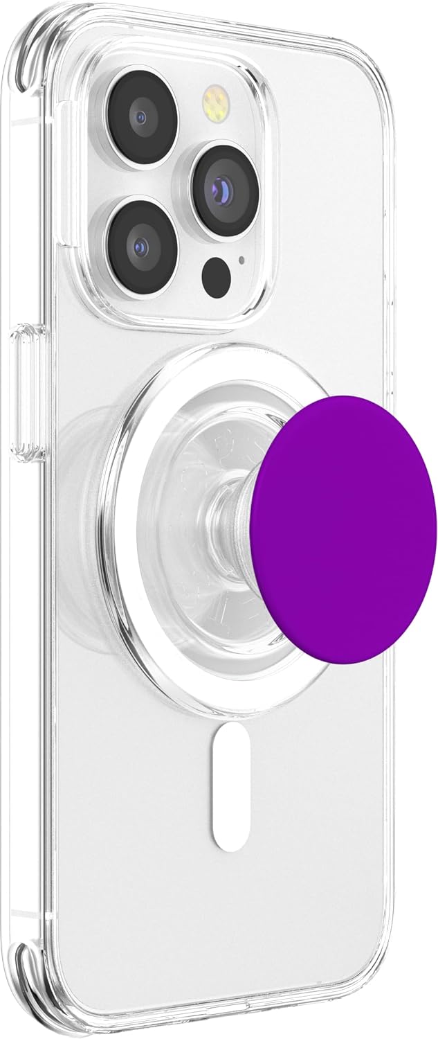 PopSockets Phone Grip with Expanding Kickstand - Dark Purple PopSockets PopGrip for MagSafe
