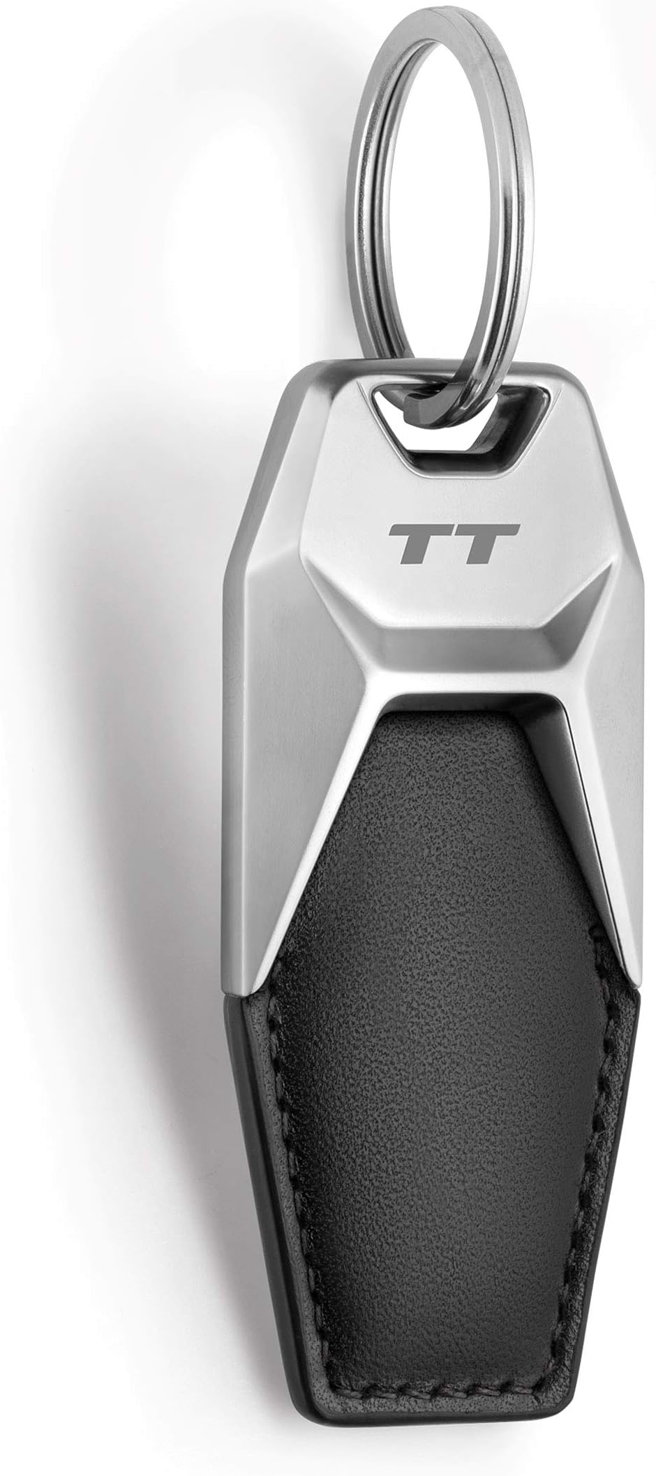 Audi Collection 3181900630 Audi TT Leather Keyring Black/Silver