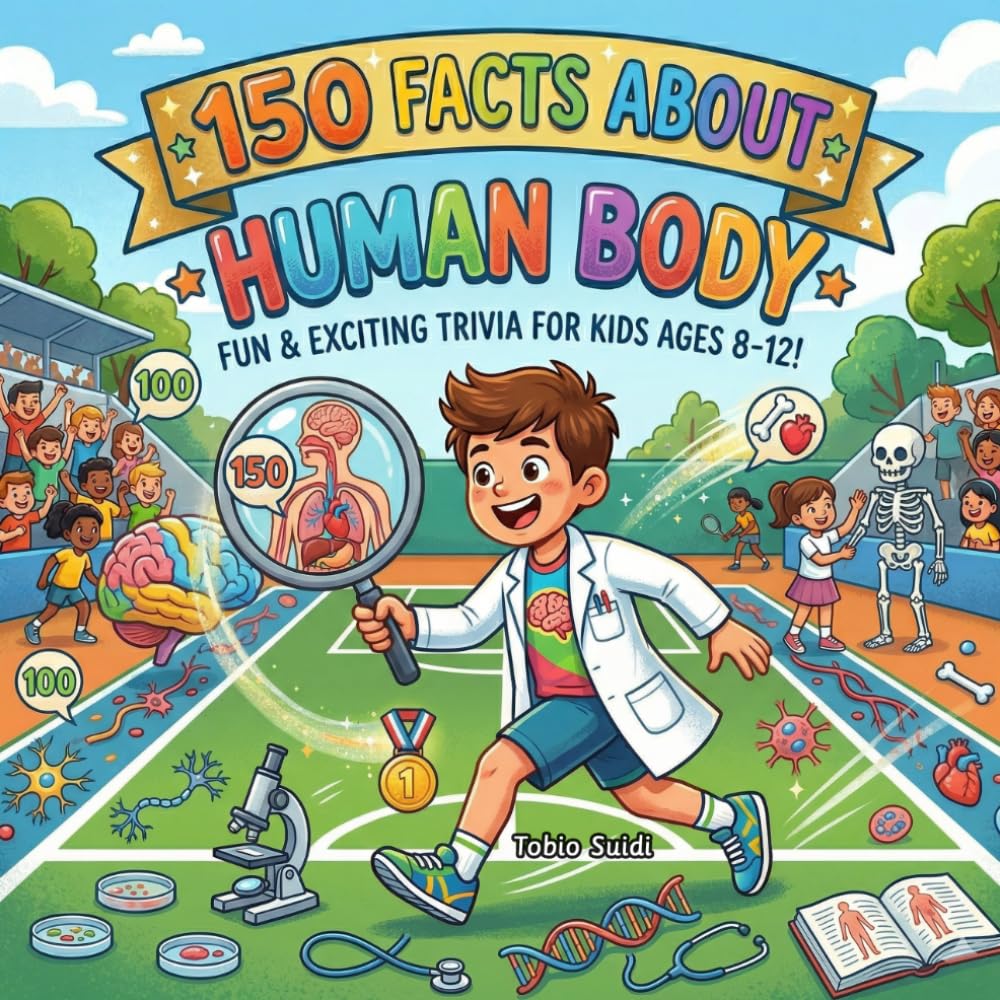 150 Facts about Human Body: Mind-Blowing Trivia about Brains, Bones, and Bizarre Bodily Functions