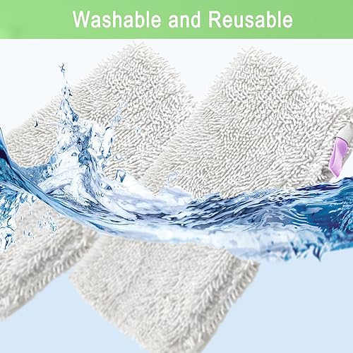 Miniatura 6 de Almohadillas de repuesto para trapeador de vapor para Shark S3500 Series S3501 S3601 S3550 S3901 SE450 S3801CO S2901 S3601D S2902 Series