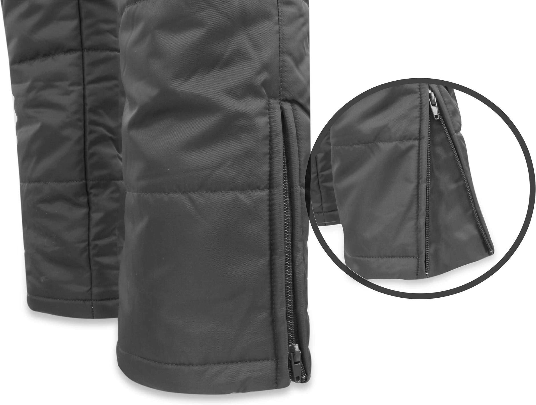 normani Outdoor Sports Herren Thermohose - gefütterte, verstärkte, wasserdichte Winterhose ThermoTech mit Dehnfalte und 4 abgedeckte Reißverschlusstaschen
