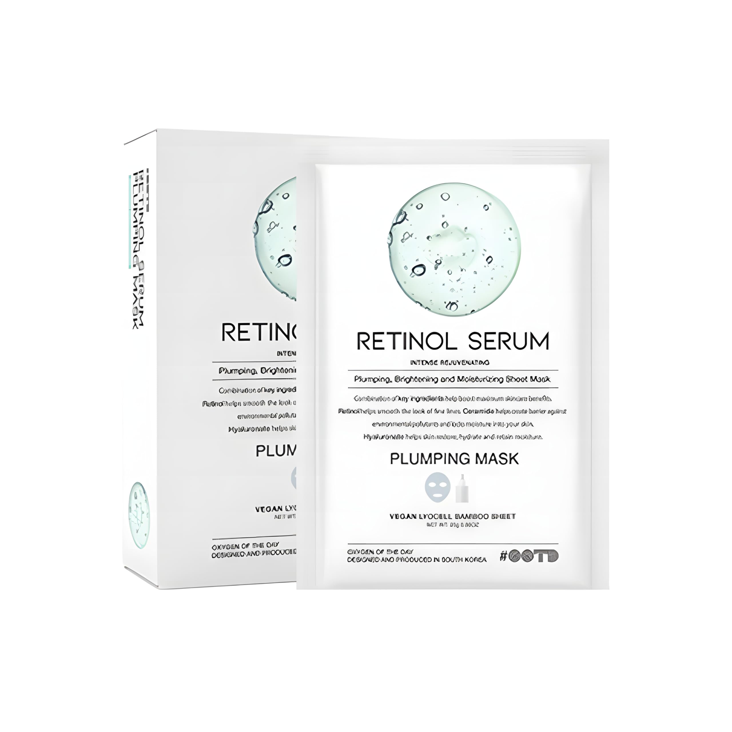 #OOTD Retinol Sheet Mask - Maschera retinolo per rinnovare e levigare la pelle, ideale per combattere i sintomi dell'età, cura vegana e bellezza coreana