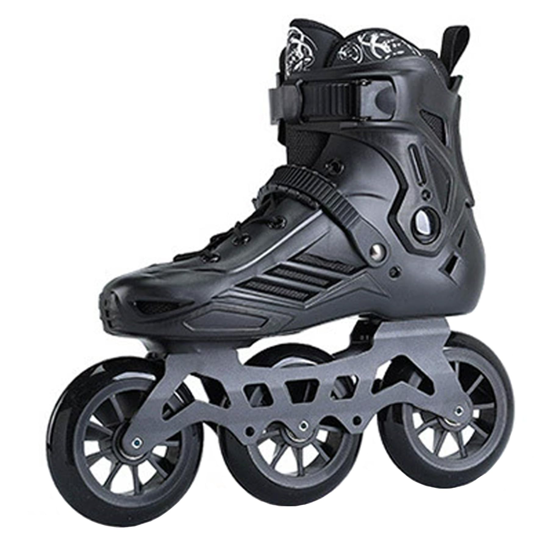 Pattini a Rotelle Adulto 3 Ruote 110 mm Professionali da Corsa Unisex