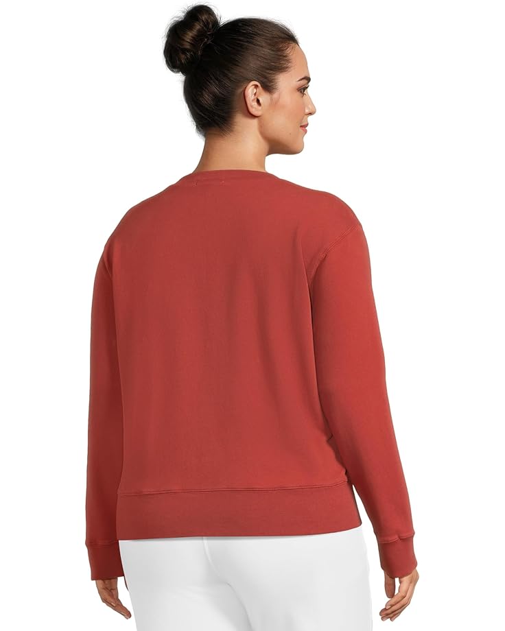 Mod-o-doc Long Sleeve Open Crew Neck Sweatshirt - #3 of 5