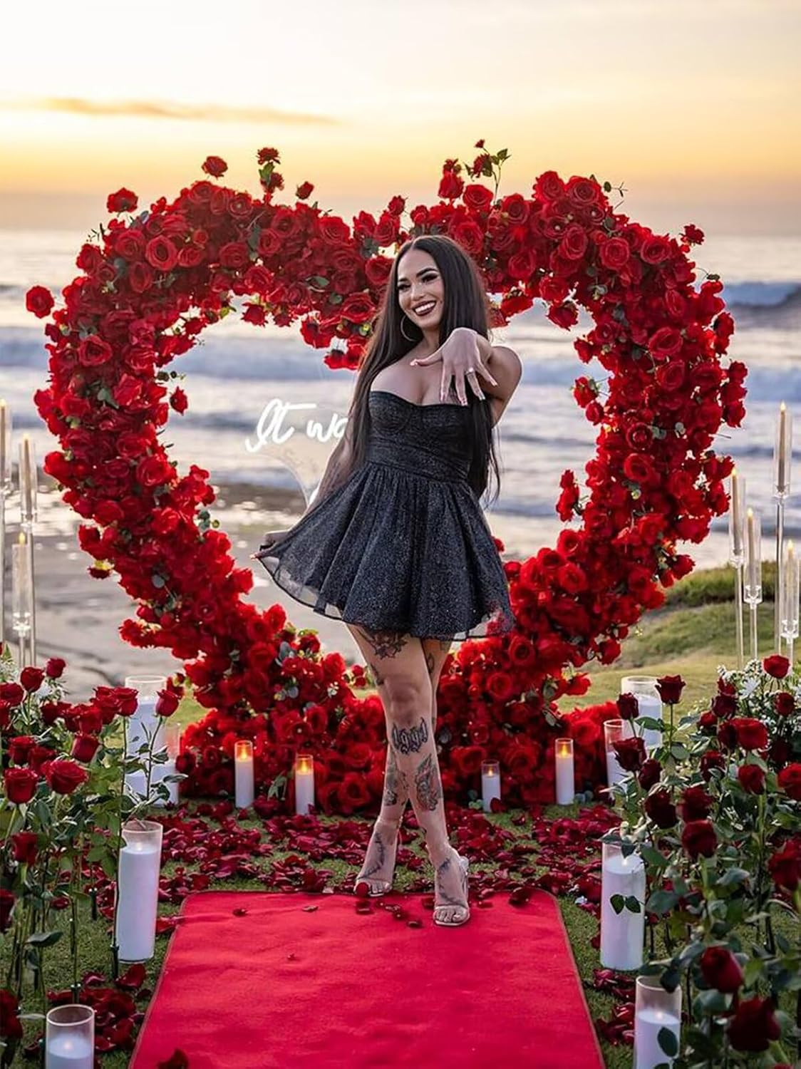 Xijun Teens Glitter Homecoming Dresses with Bow Short Mini HOCO Dress Corset Spaghetti Strap Cocktail Party Gown