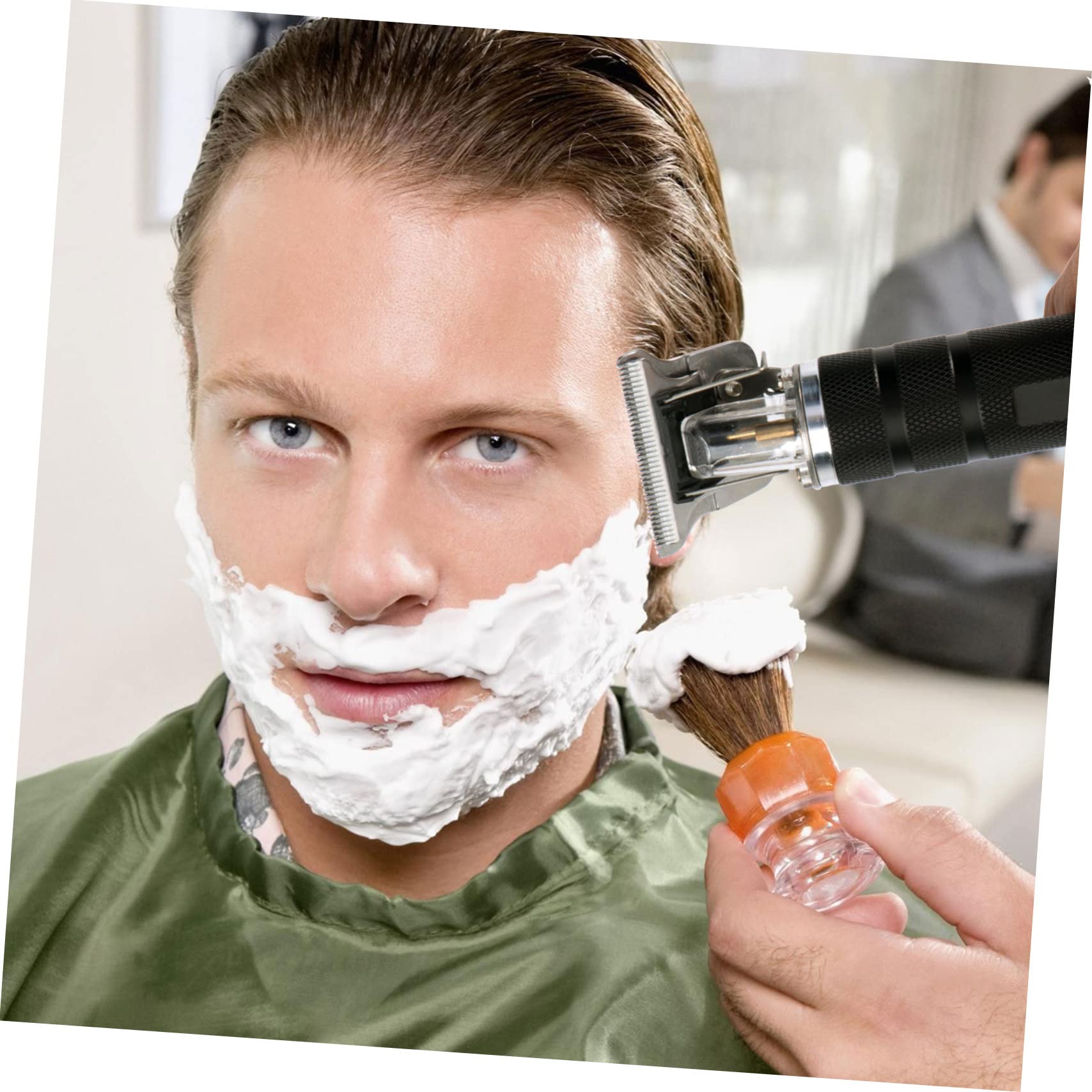 Baluue Elektrischer Haarschneider Haarschneidemaschine Mit Clipper Haarschneidewerkzeug Für Friseursalon Robustes Material Einfache Handhabung