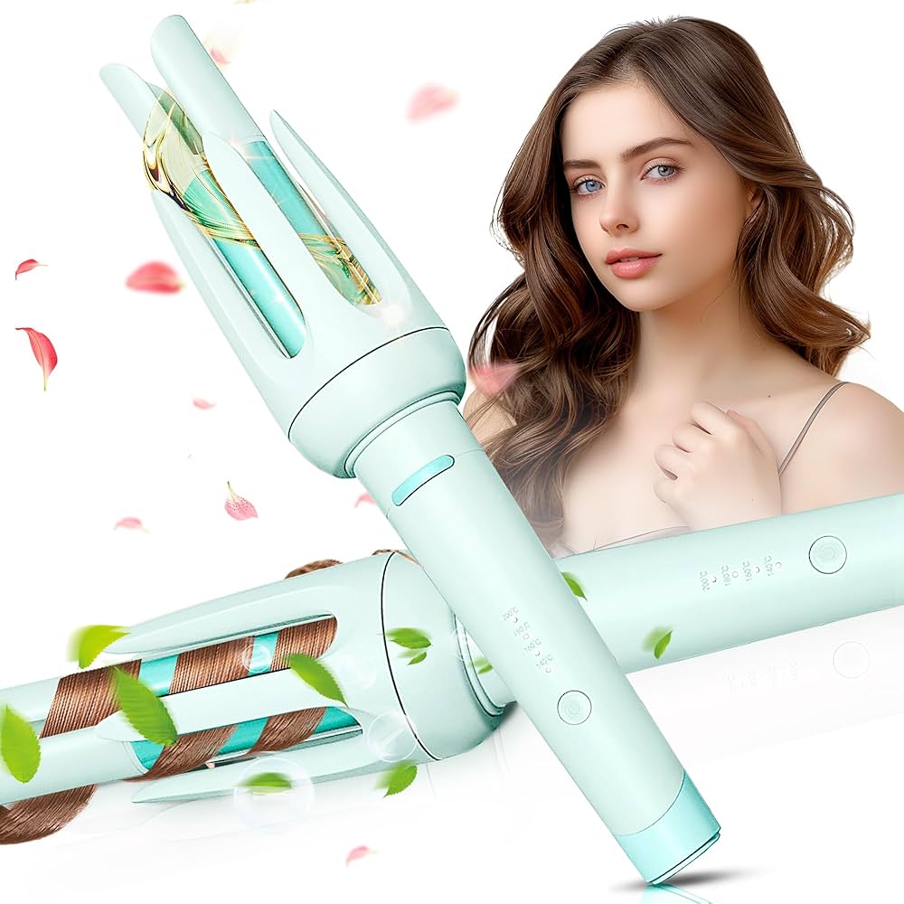 Auto Hair Curler オートカールアイロン Amazon.com: Auto Hair Curler, Automatic Curling Iron with 4
