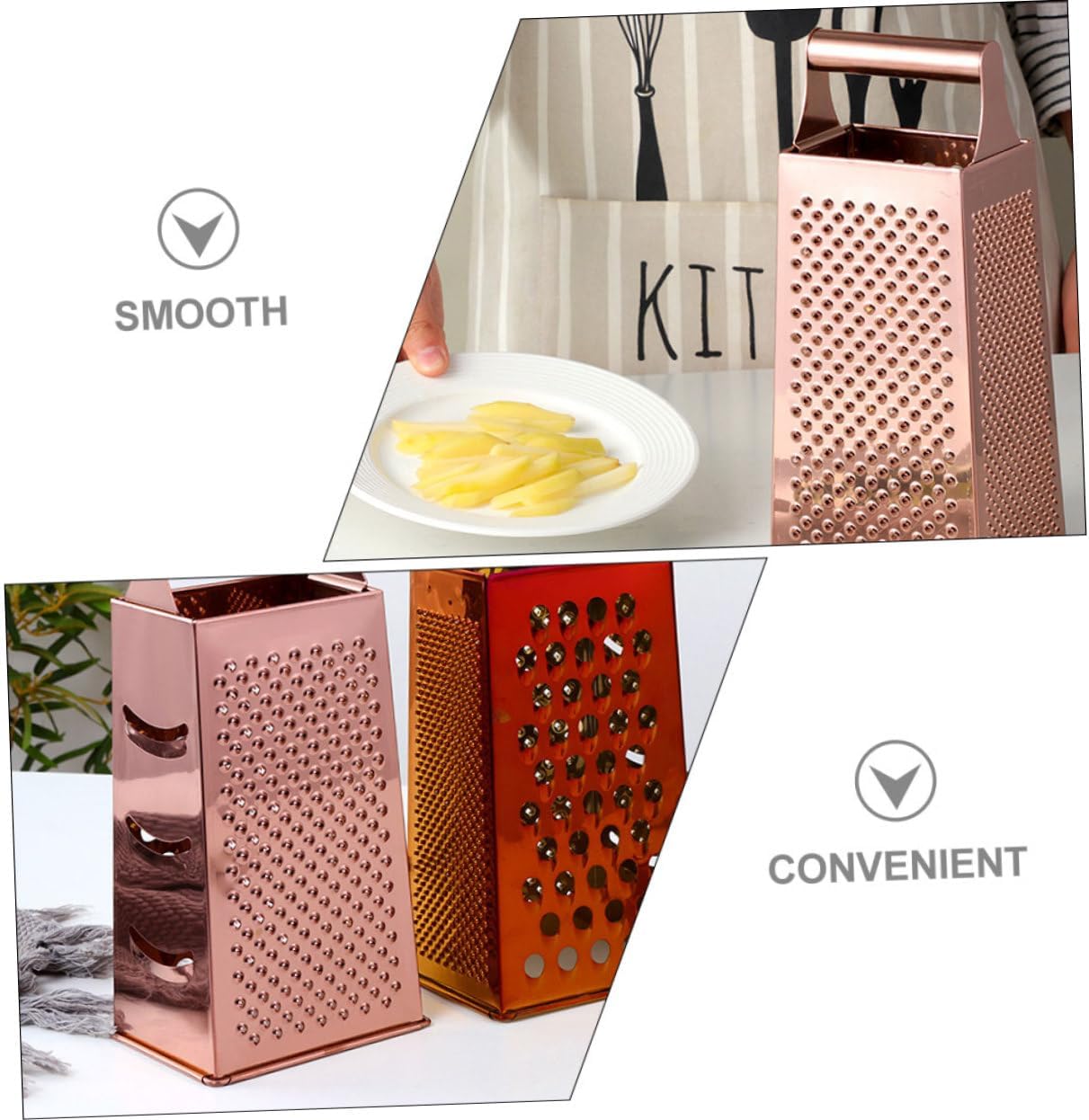 Stainless Steel Multi Function Kitchen Grater for Cheese Vegetables
