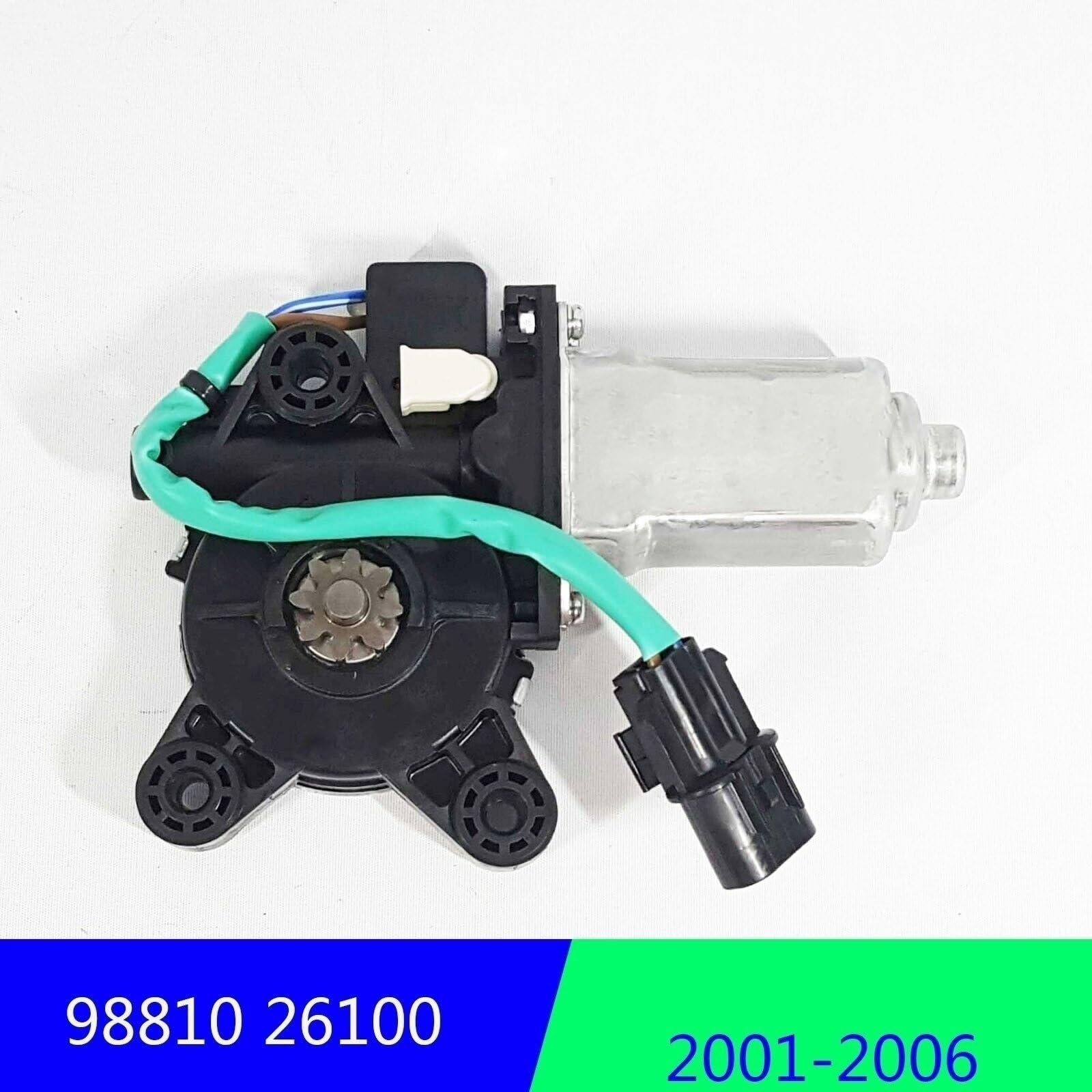 Meccanismo alzavetro Elettrico 9881026100 Motore Dell'ascensore di Vetro della Finestra di Potere per Hyundai per Santa Fe 2000-2006 98810-26100 Accessori per Auto(Anteriore Sinistro)