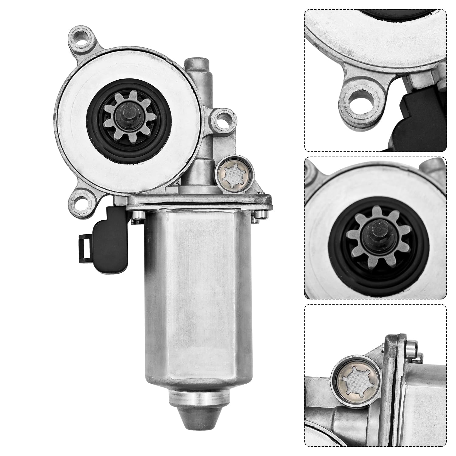 2505420C91 Left Driver Side Power Window Motor Fit for International 4400 Truck 7-TON 11-TON 2004 for GM Chevy Express 2003-2007 16639429
