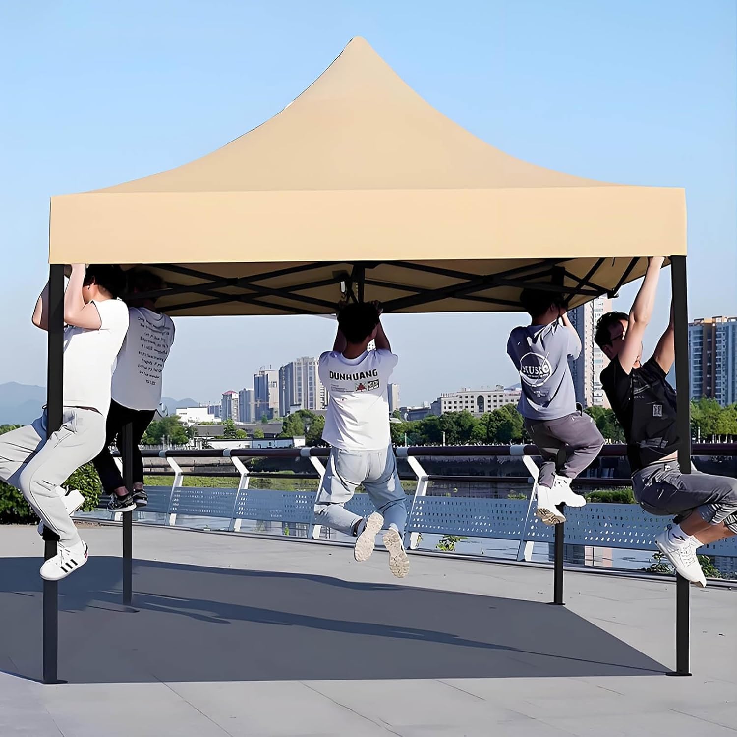 Amazon | タープテント ワンタッチテント【KOUBHYJ 大型 タープテント