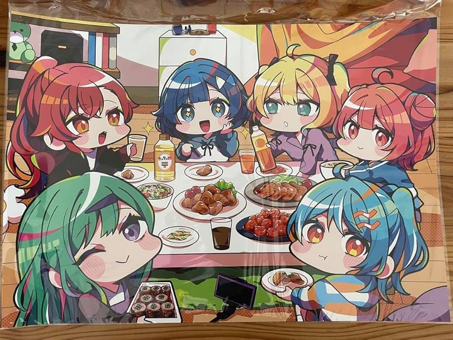 Amazon｜ぶいすぽ ランチョンマット RAGE カンタン酢