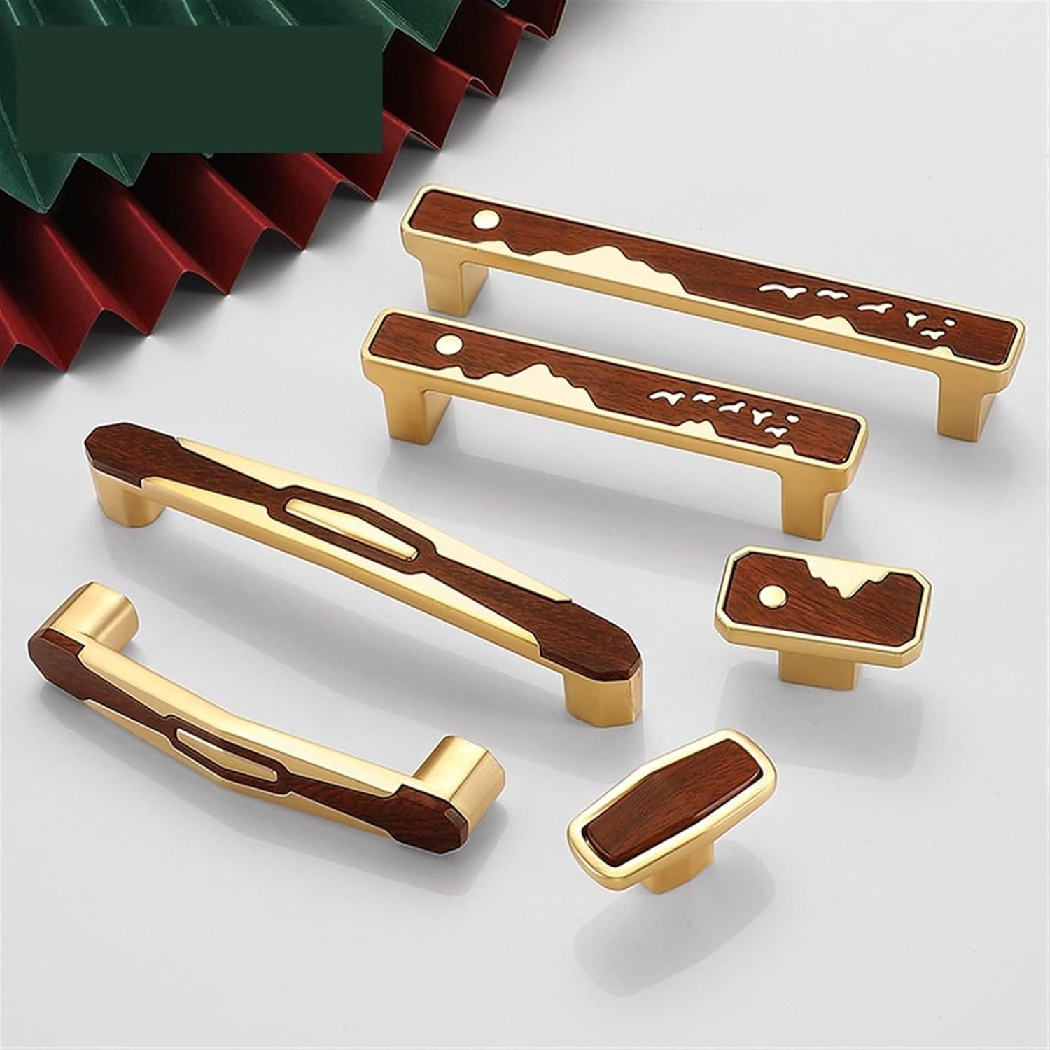 Handle Cabinet Pulls Wardrobe Dressing Table Drawer Knobs Furniture Door Handle 1Pcs (Color : MBS-5282-6 Size as Shown in Figure 2)