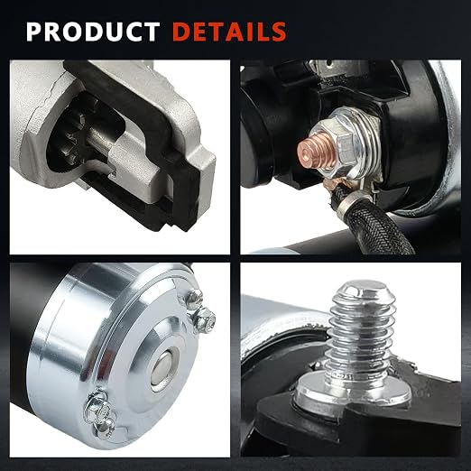 17598N Motor de Arranque Reemplazo para Mazda 36 2010-2013, Mazda 5 2012-2013, Mazda Cx-7 2010-2012, OE#: L53818400, L55618400, M0T37271, M0T37571 miniatura 7