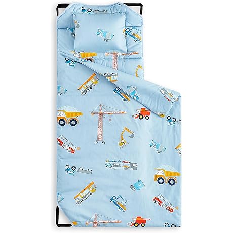 Cot Nap Mat With Pillow And Blanket For Daycare