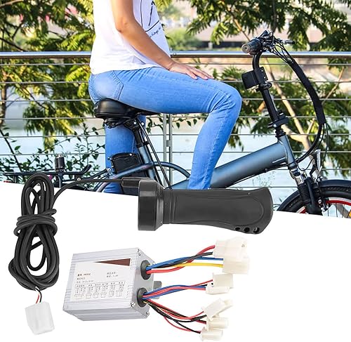 Miniatura 5 de Fydun Motor de 500 W, agarre del acelerador para vbestlife eléctrico cepillado dc controlador de velocidad controlador de bicicleta scooter triciclo