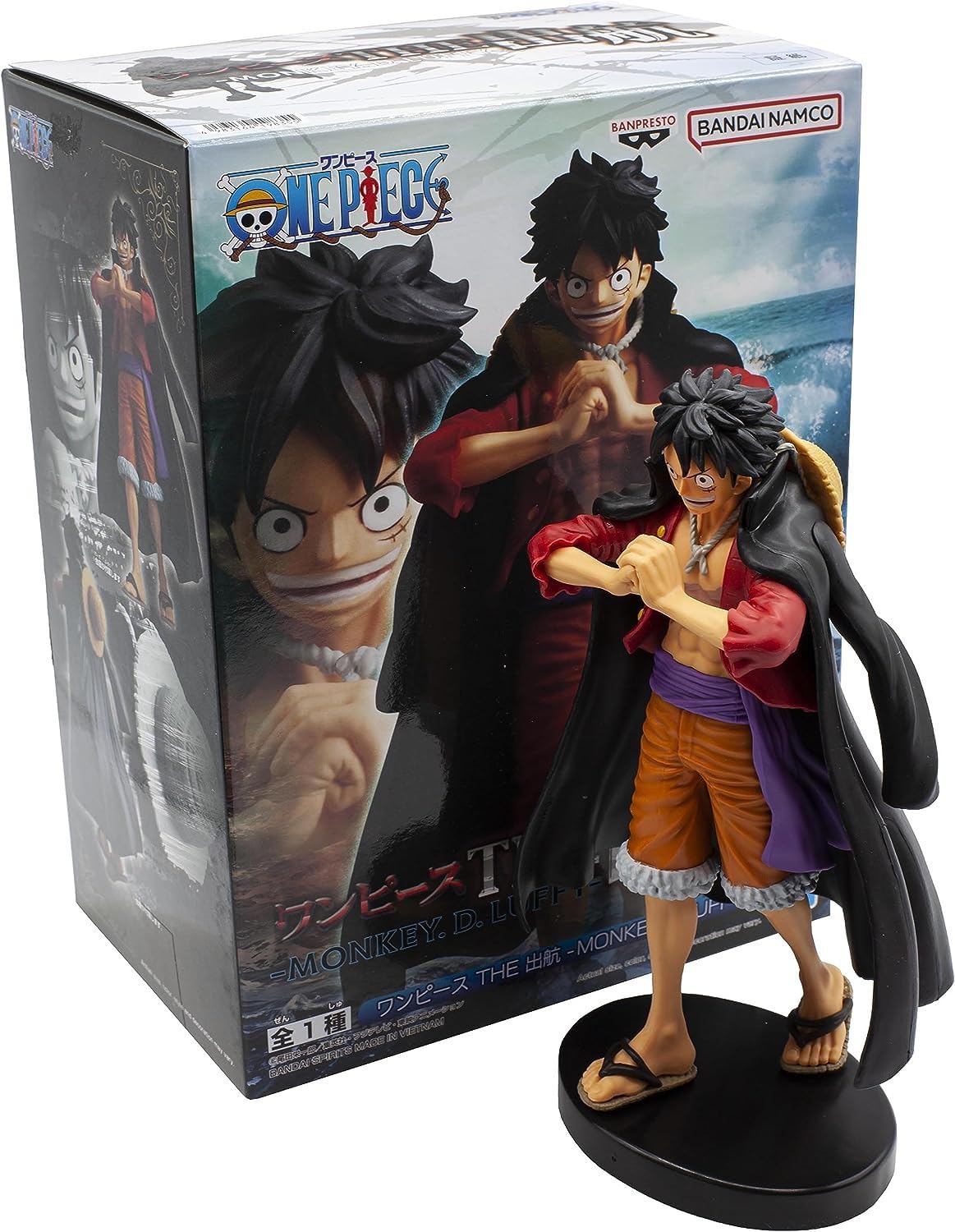 BANPRESTO - One Piece - The Shukko - Monkey.D.Luffy Statue