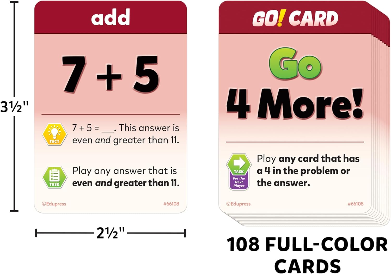 Teacher Created Resources It’s GO Time! Game: Addition & Subtraction (EP66108)