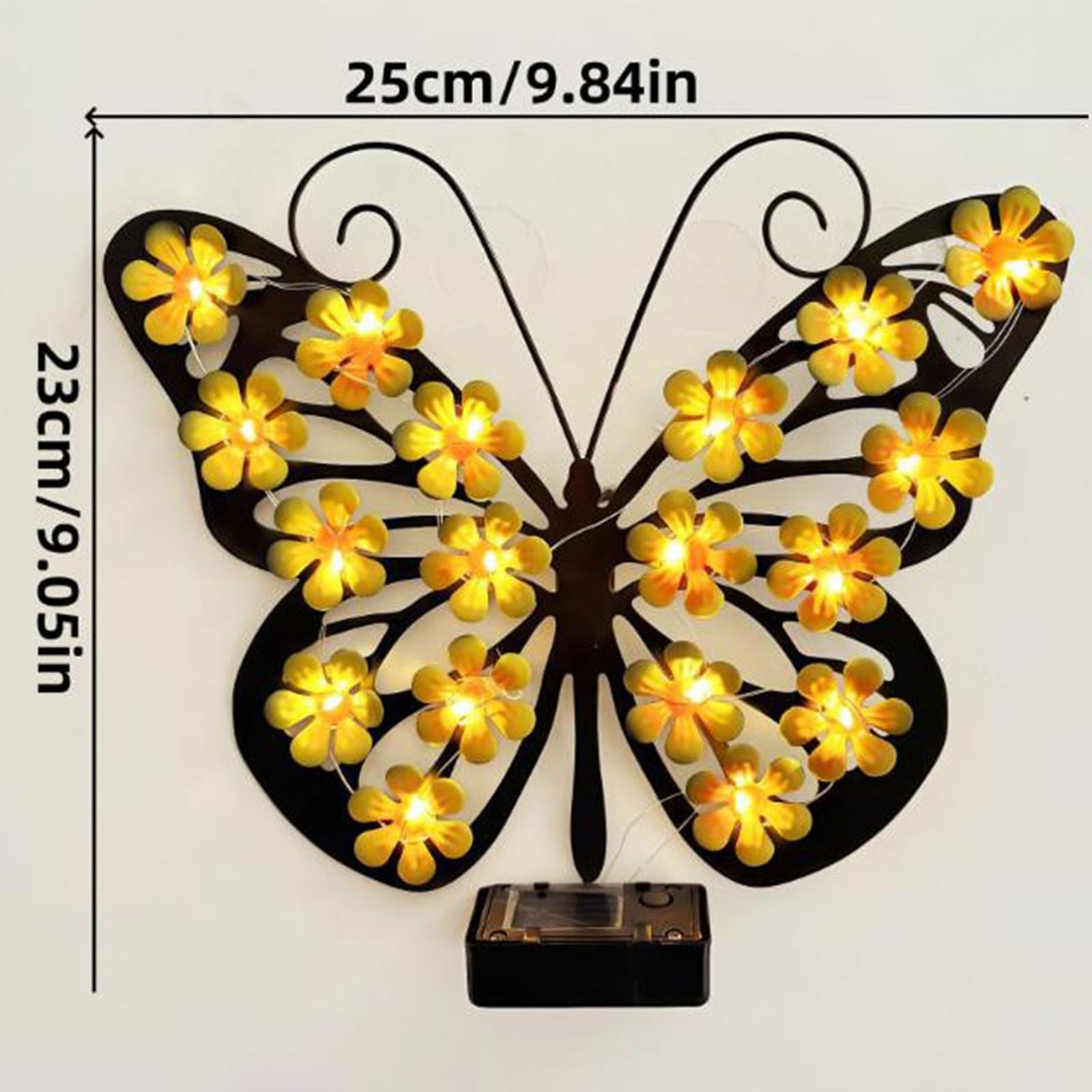 Solarne lampy ogrodowe, wodoodporna metalowa lampa dekoracyjna LED na ścieżkę, werandę, ogrodzenie, park, oświetlenie otoczenia do dekoracji ogrodu