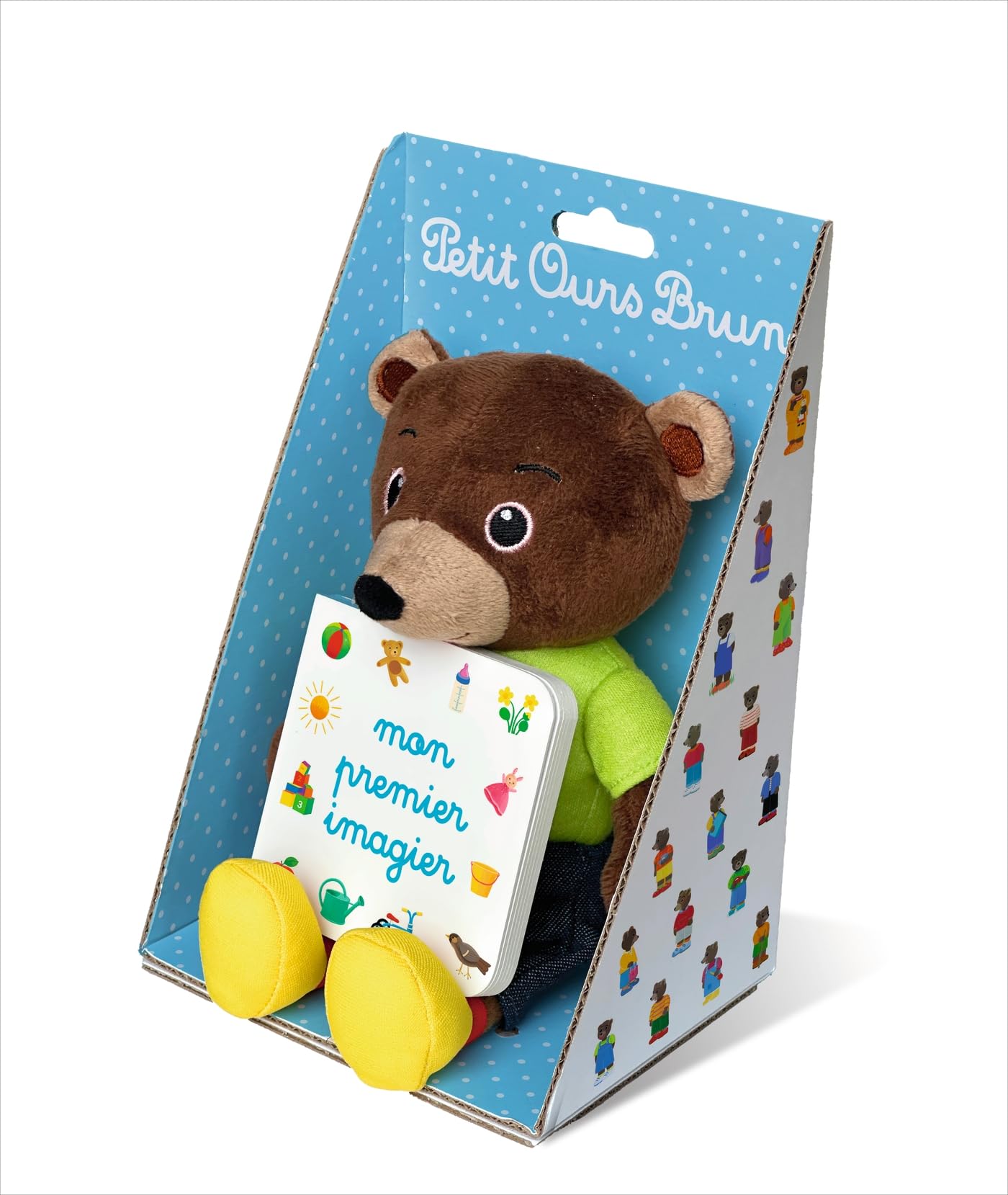 Ma peluche Petit Ours Brun et son imagier - Dès 1 an: Avec 1 peluche