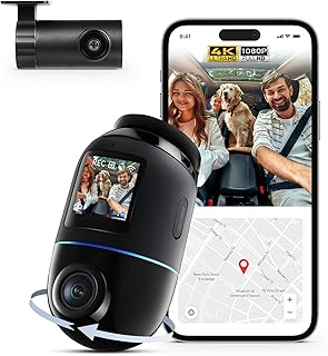 70mai Dash Cam 4K Omni, Dual-Channel 4K+1080P con STARVIS 2 IMX678 e HDR
