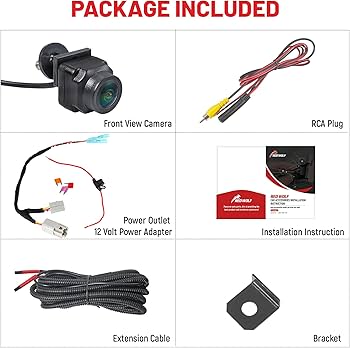 RED WOLF フロントビューカメラ ジープラングラーJL2018-2021 Amazon.com: RED WOLF Front View Camera Select for Jeep