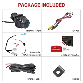 RED WOLF フロントビューカメラ ジープラングラーJL2018-2021 Amazon.com: RED WOLF Front View Camera Select for Jeep