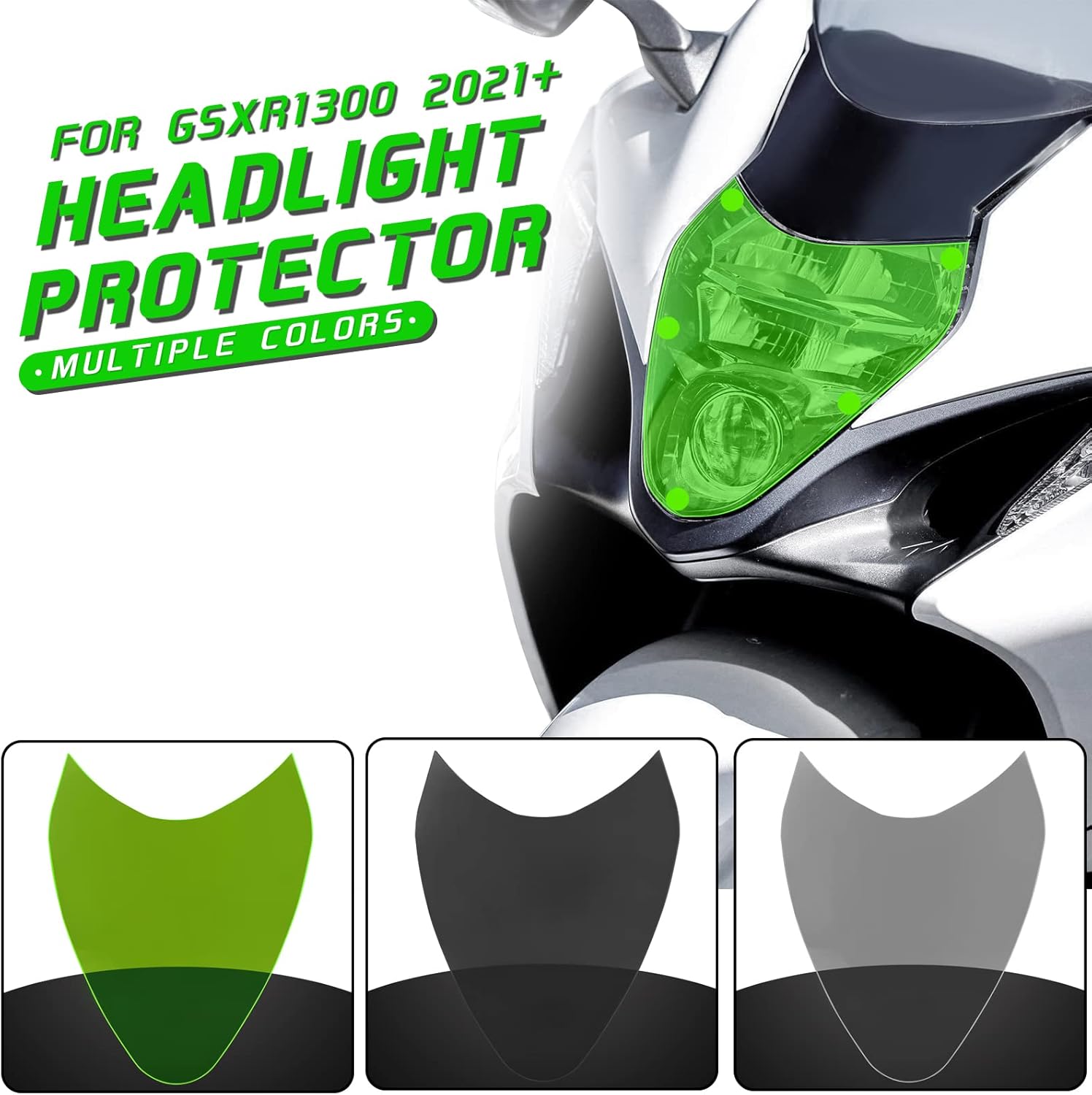 Buy BAIONE Front Headlight Cover Guard Acrylic Transparent Replacement