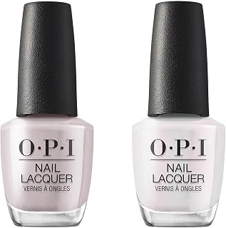 Bundle of OPI Nail Lacquer, Peace of Mined, Nude Nail Polish, Fall Wonders Collection, 0.5 fl oz + OPI Nail Lacquer, Glazed N' Amused, Soft Sheer & Pearl Finish White Nail Polish, 0.5 fl oz