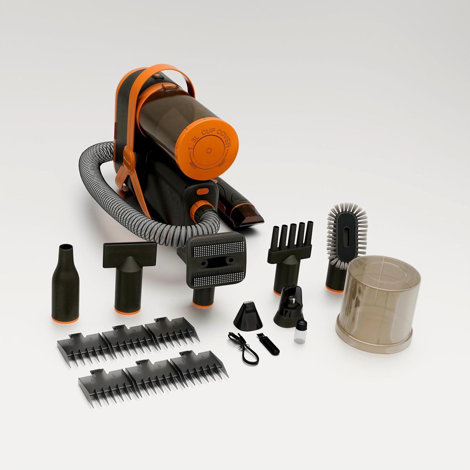 9-in-1 Pet Grooming Kit and Vacuum Hair Dryer