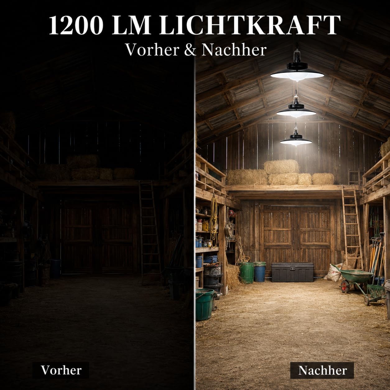 Solarlampen für Außen mit Bewegungsmelder Fernbedienung Solar Hängelampe Outdoor mit 5 Modi, 4000mAh Solarleuchte Innen für Hühnerstall Terrasse Garten, IP65 Wasserdicht Timer(4 Head, Weiß)