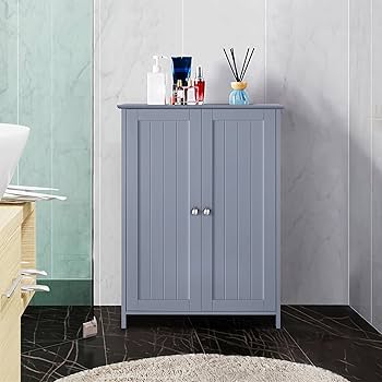 Amazon.com: Yaheetech Bathroom Floor Cabinet, Modern Storage