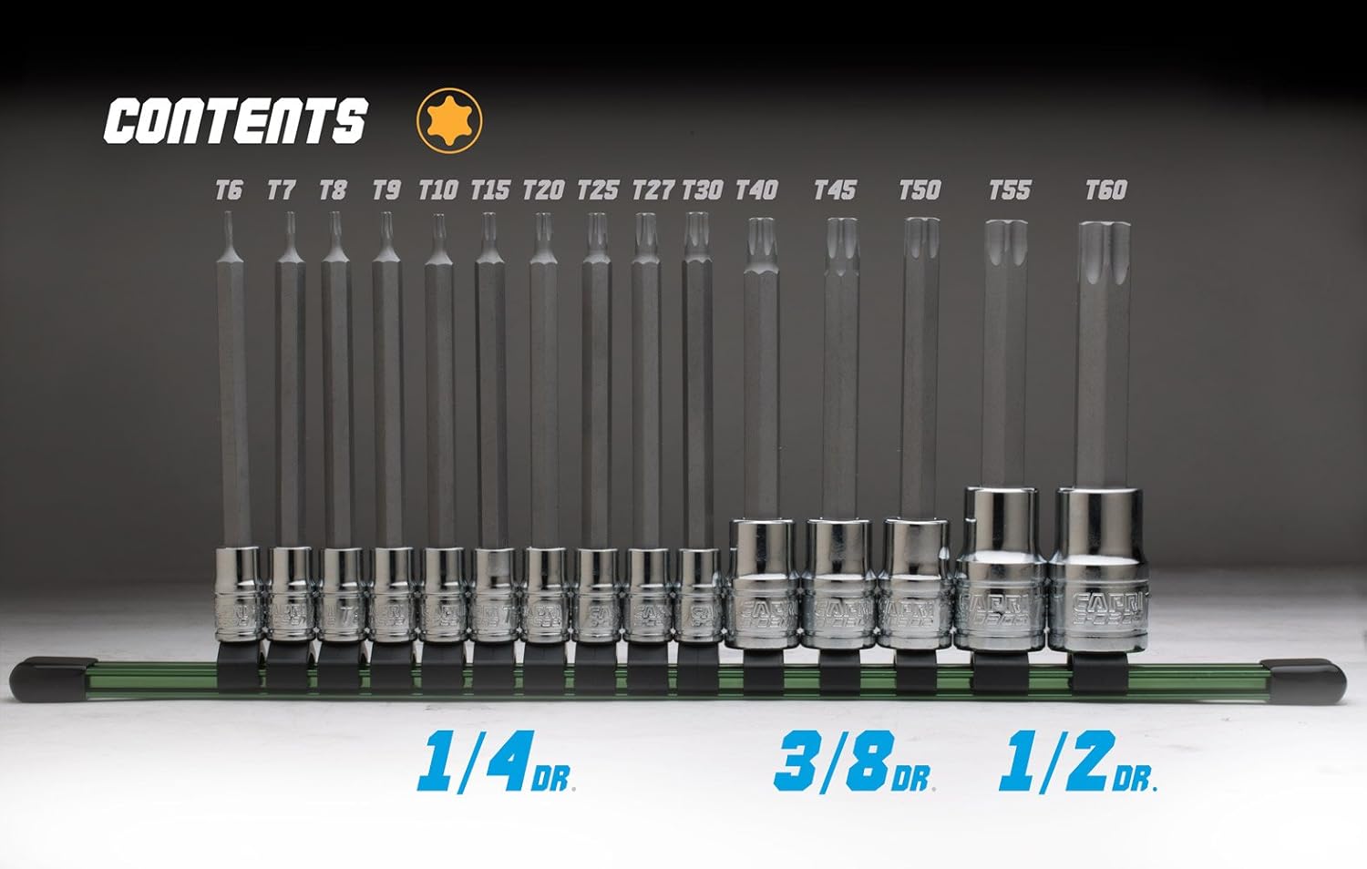 Get Special Price Capri Tools 30500-15TBL Long Star Bit Socket Set, Advanced Series, 15-Piece Super Cheap ๐ Capri Tools 30500-15TBL Long Star Bit Socket Set, Advanced Series, 15-Piece