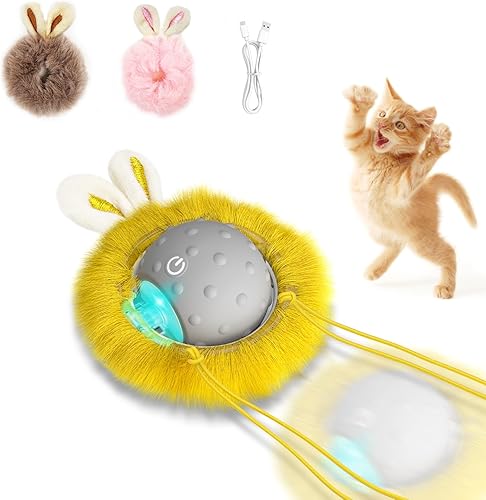 Juguetes interactivos para gatos activados, juguetes de ejercicio para gatos de interior