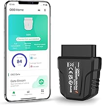 OBD2 Bluetooth 5.4 Auto Diagnostica Lettore Codici OBD Monitoraggio in Tempo Reale della Sicurezza del Veicolo tramite per Auto Compatibile con iOS Android