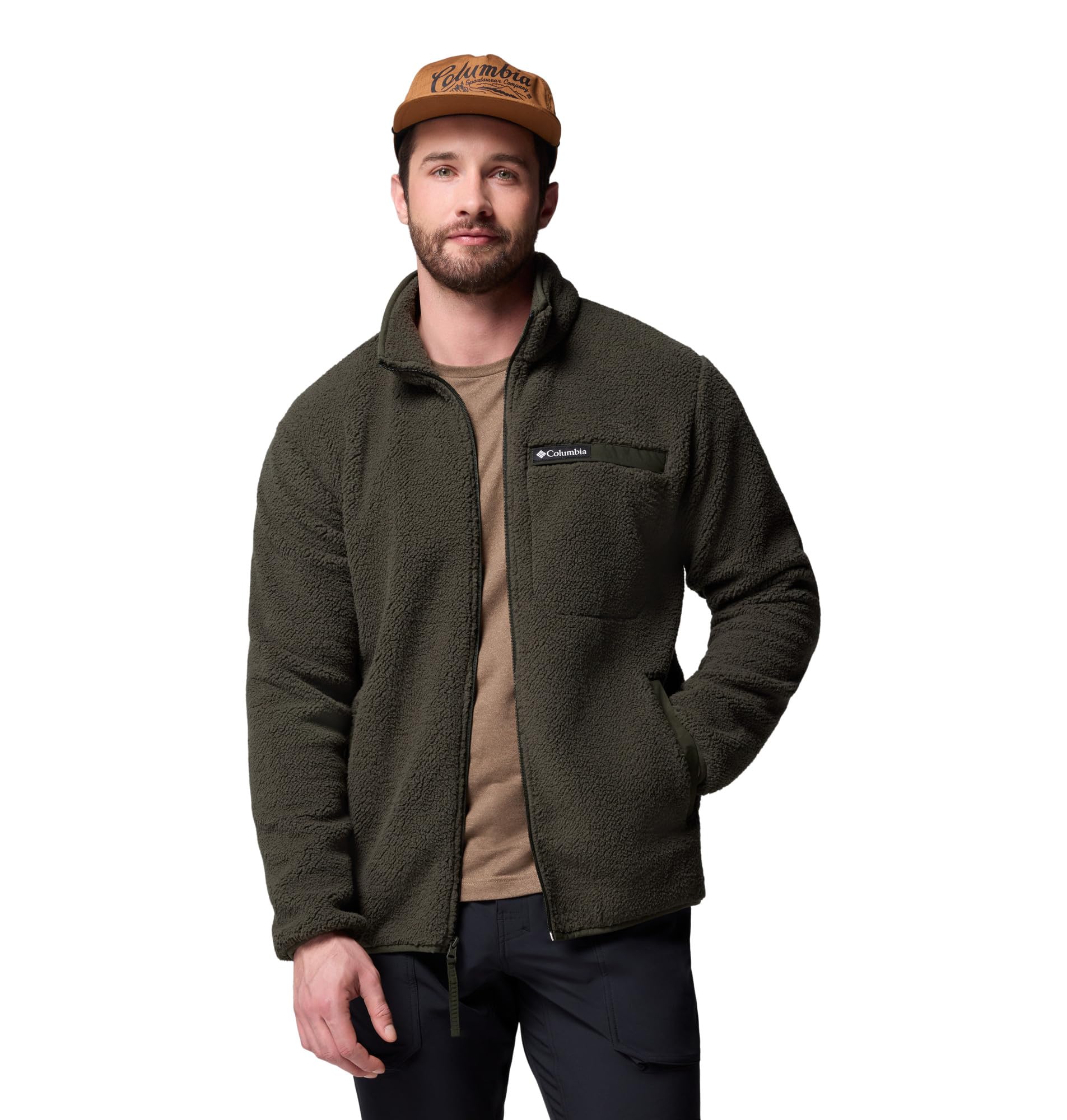 Columbia Rugged Ridge High Pile Full Zip, Veste Polaire Entièrement Zippée pour Homme