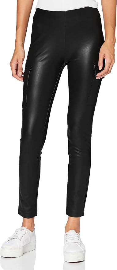 ONLY dames Broek Onlmiri Faux Leather 