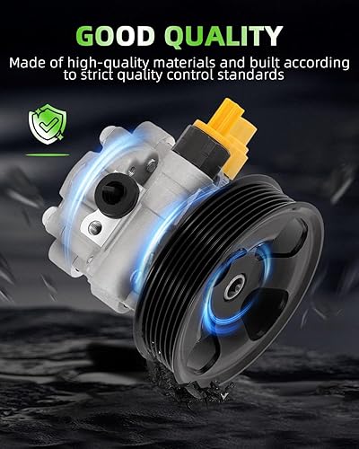 Miniatura 744 de SCITOO Bomba de dirección asistida compatible con Ford para Transit Connect 2011 2012 2013 L4 2.0L, repuesto 20-1044 BT1Z3A696A, con polea