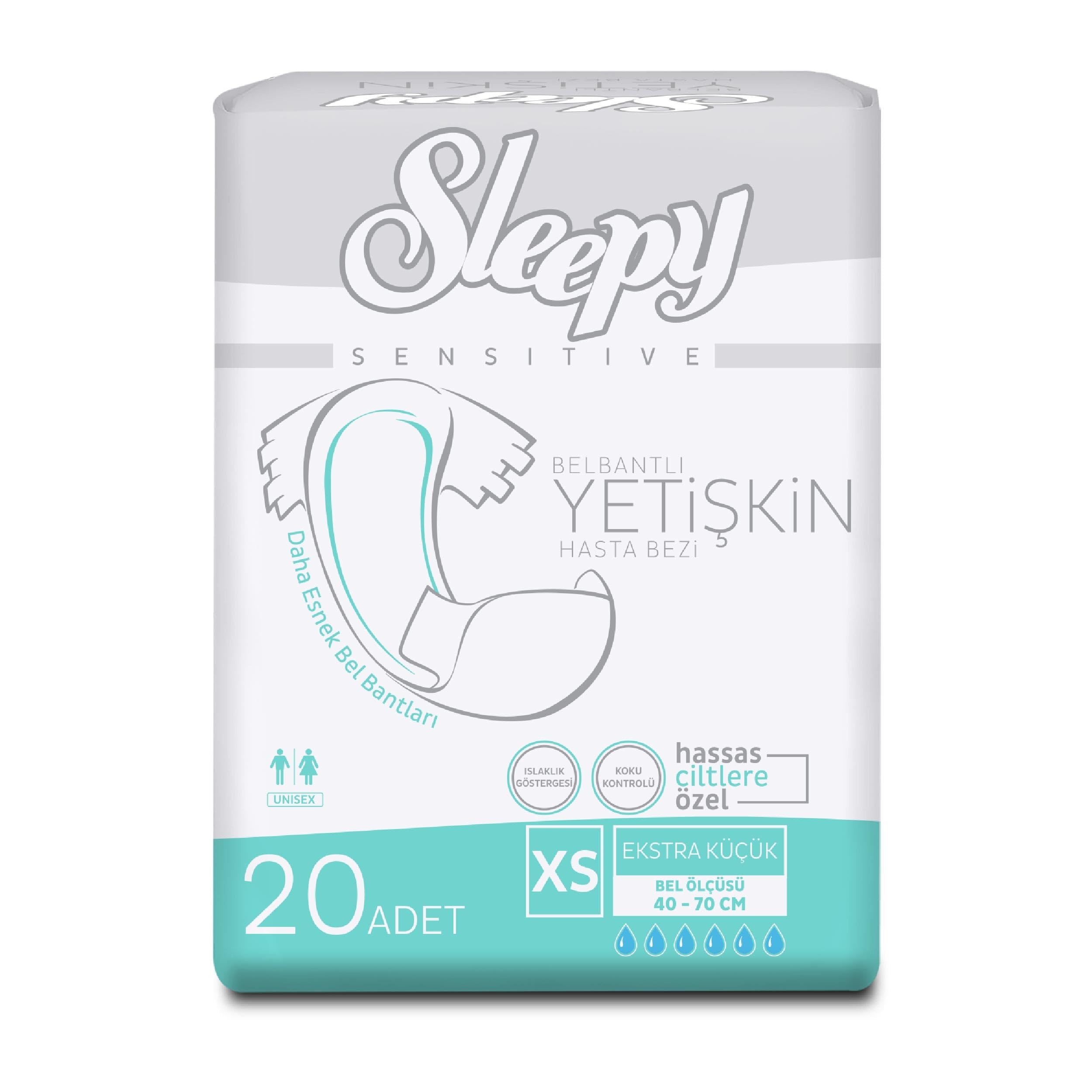 Sleepy Yetişkin Bezi Xsmall 20X6 Adet