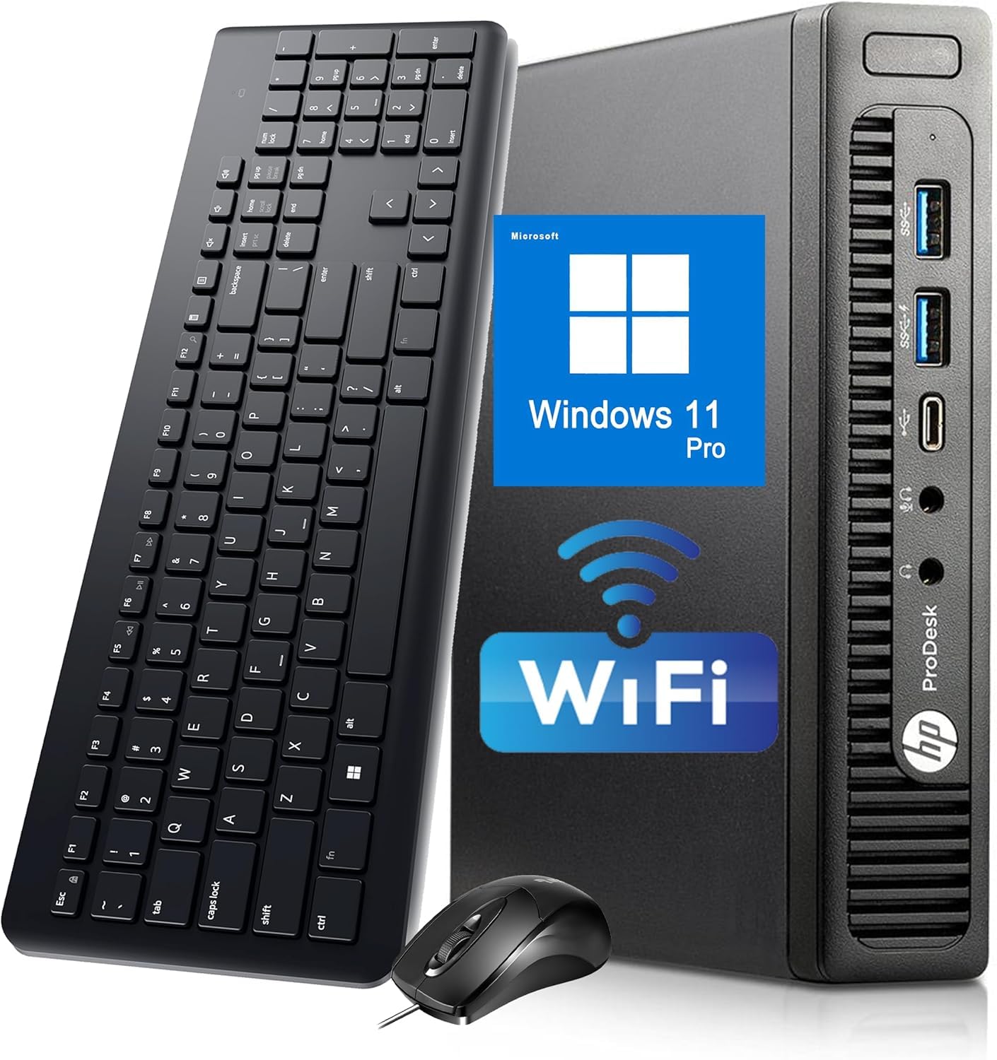 HP ProDesk 600 G2 Mini PC de escritorio, Intel Core i3-6100 3.7GHz