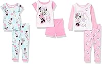 Vista 1 de Disney unisex-child 6-piece Snug-fit Cotton Pajama Set, Soft & Cute for Kids