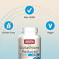 Vista 5 de Cápsulas antioxidantes Jarrow Formulas Glutathione Reduced, 500 miligramos, GLRED120, 1, 1