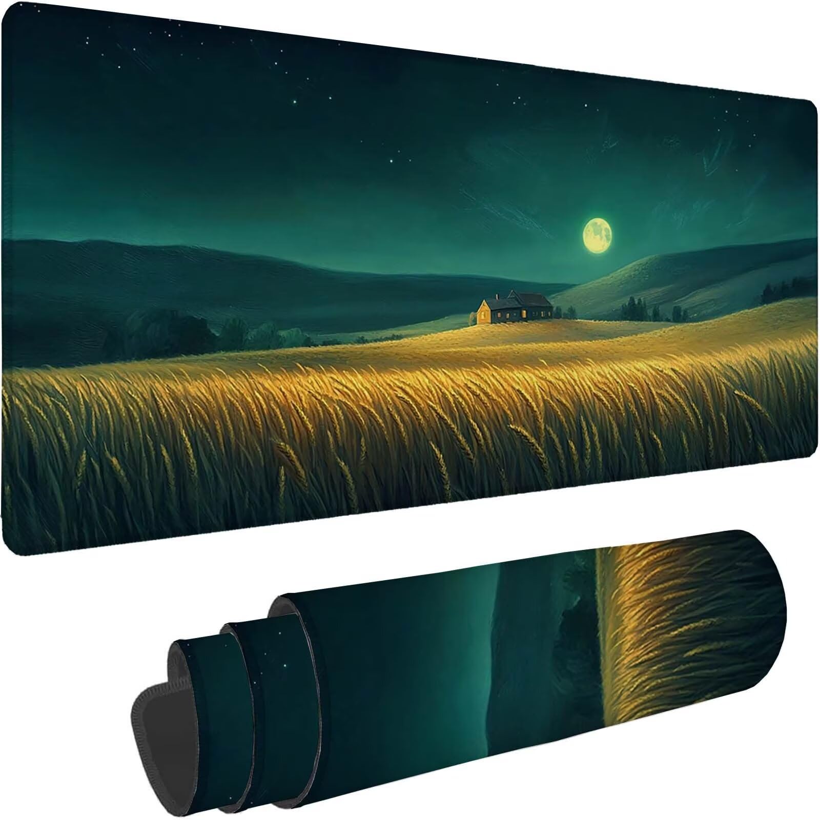 Tappetino Mouse 900x450mm | Superficie Ultra-Liscia | blu 0-z602