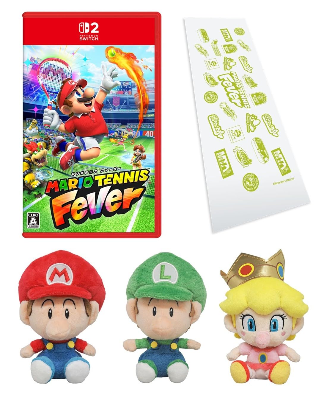 Amazon.co.jp: マリオテニス フィーバー -Switch2 ＋ ベビィマリオ(S